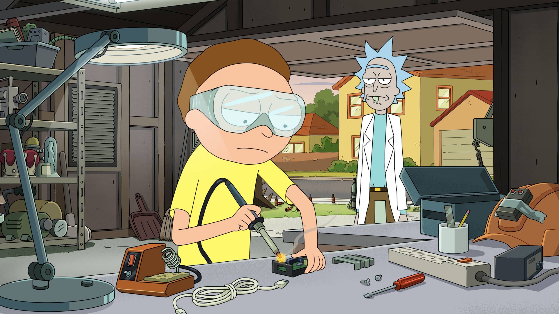 A still from Rick and Morty season 8