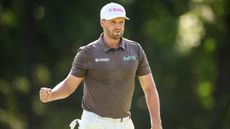 Wyndham Clark during the BMW Championship 