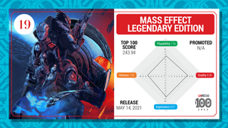 Mass Effect Legendary Edition top 100 card (2023)