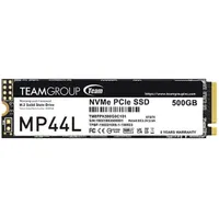 Price watch: ➖Team Group MP44L | 500 GB | M.2 2280 | PCIe 4.0 | 5,000 MB/s read | 3,700 MB/s write | $33.99 at Amazon