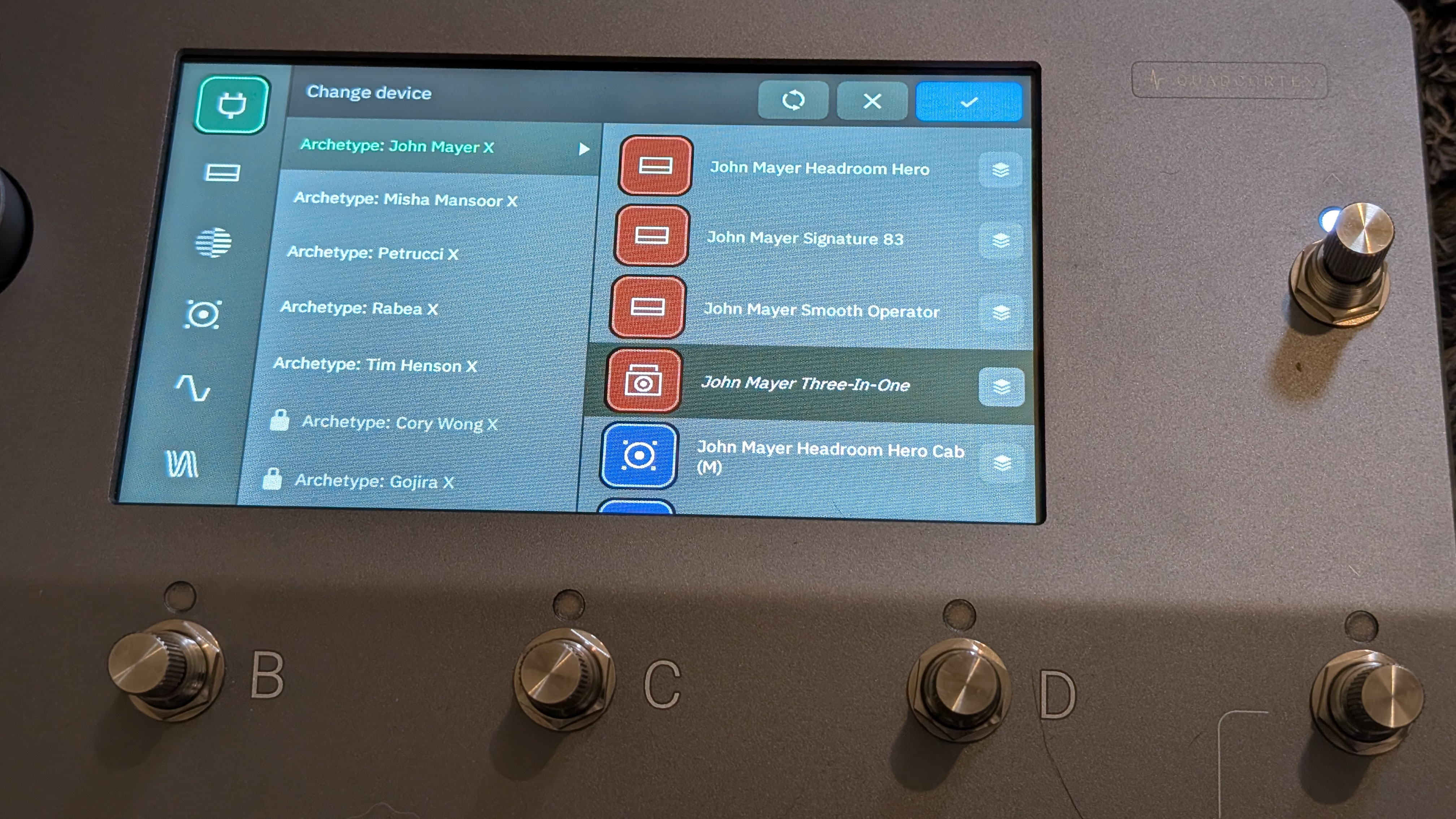 Neural DSP Quad Cortex CorOS 4.1