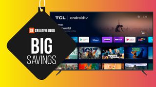 The Best Buy TV deal: TCL TV on a multi-coloured background