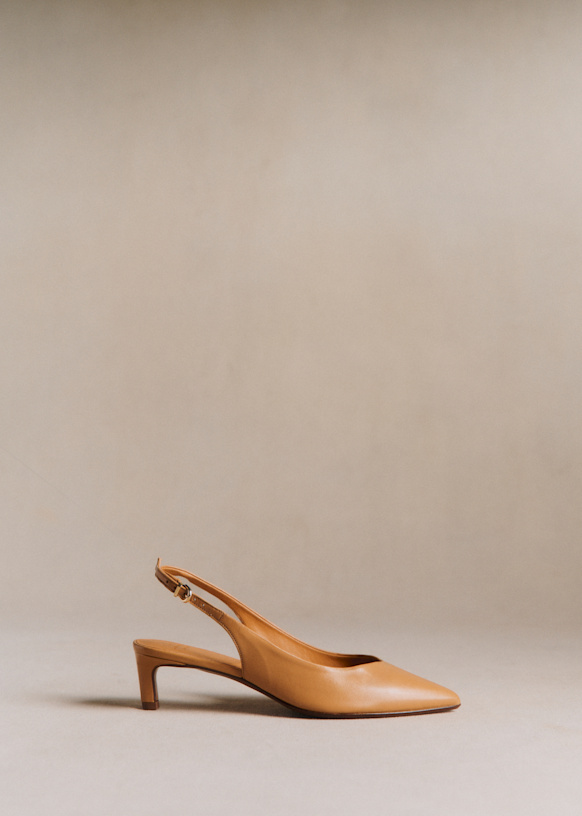 Serena High Heels - Vintage Bordeaux - Bovine Leather - S&eacute;zane
