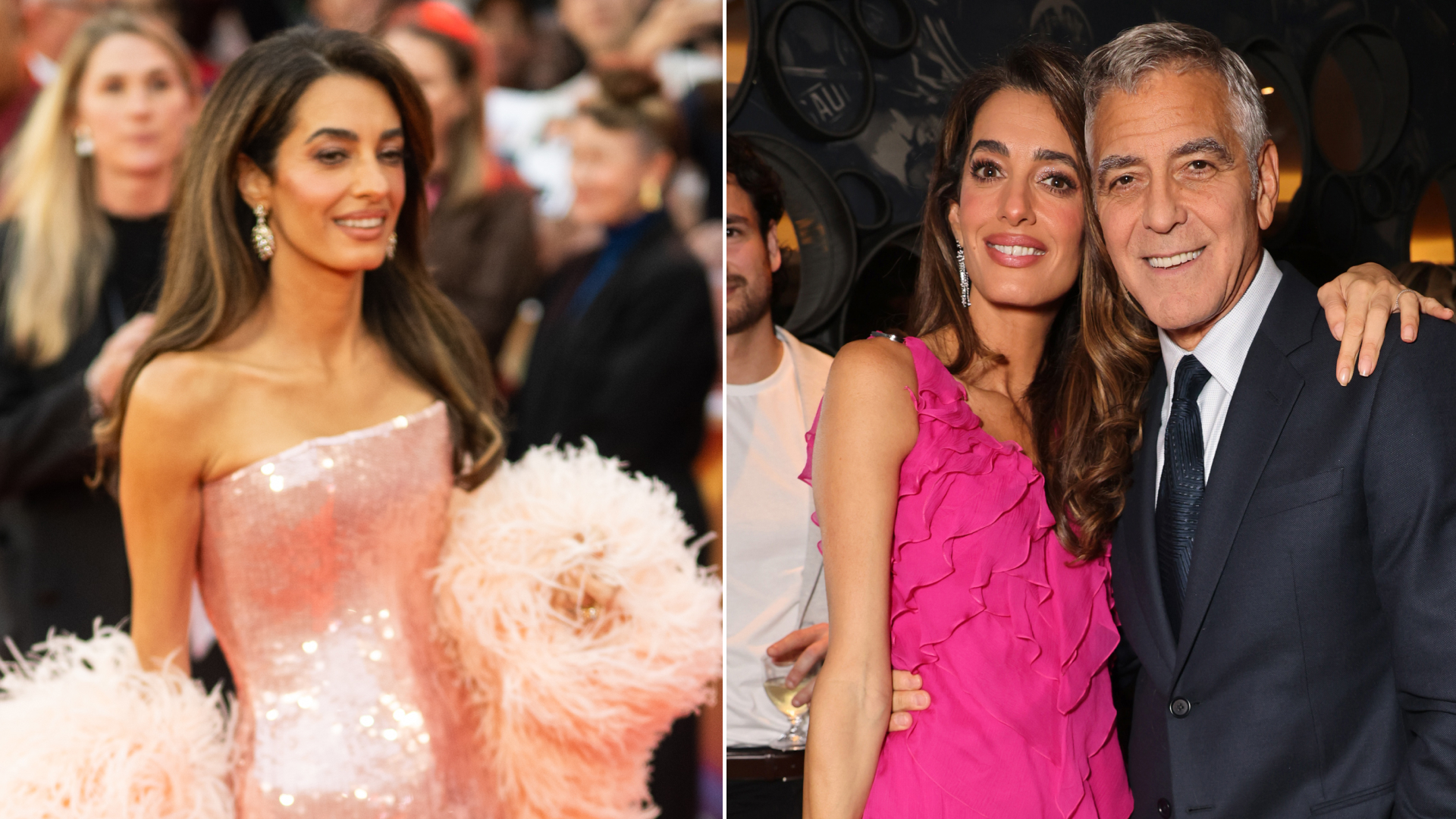 Amal Clooney attends the Jay Kelly Headline Gala at the 69th BFI London Film Festival at The Royal Festival Hall on October 10, 2025