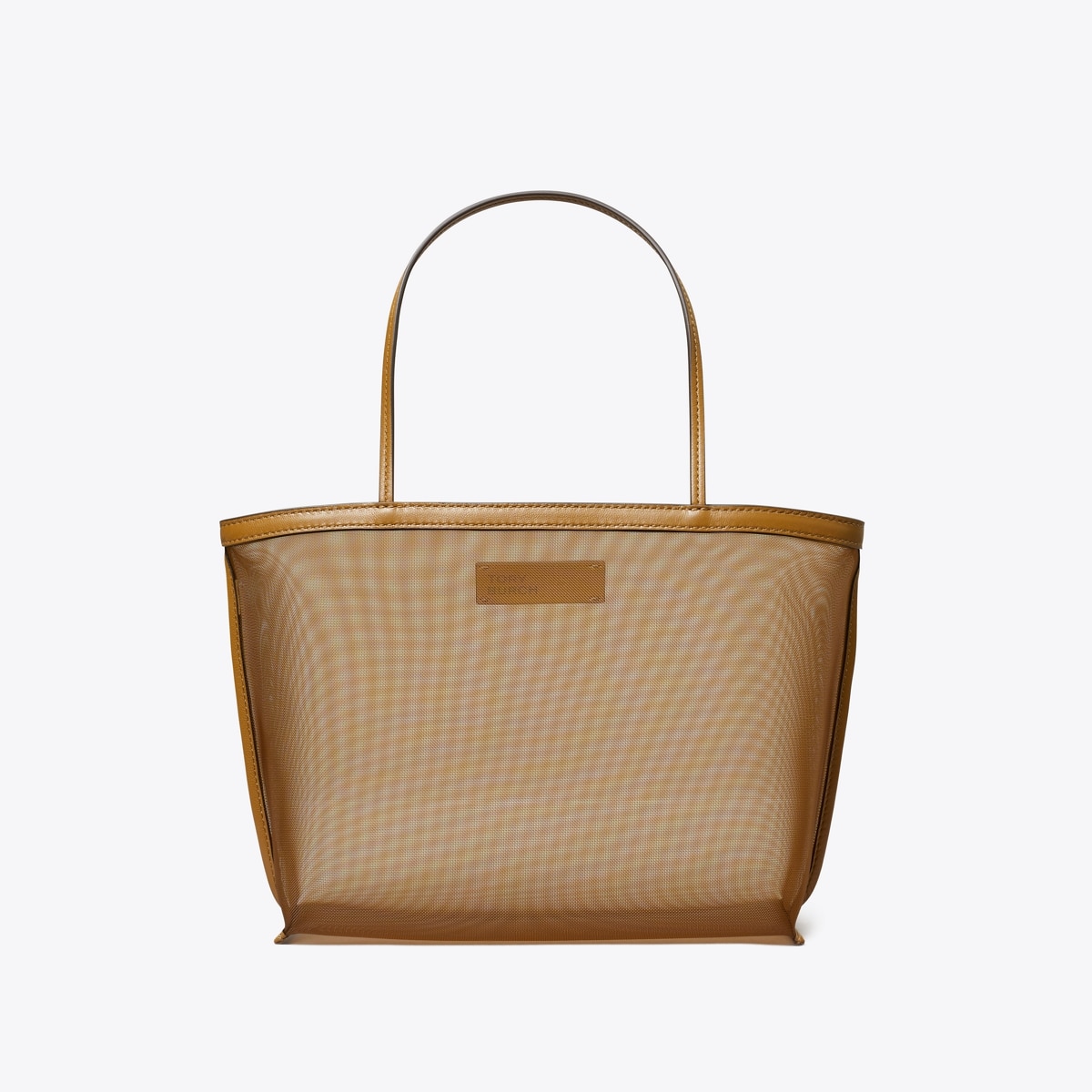Mesh Tote in Beige, Size Os