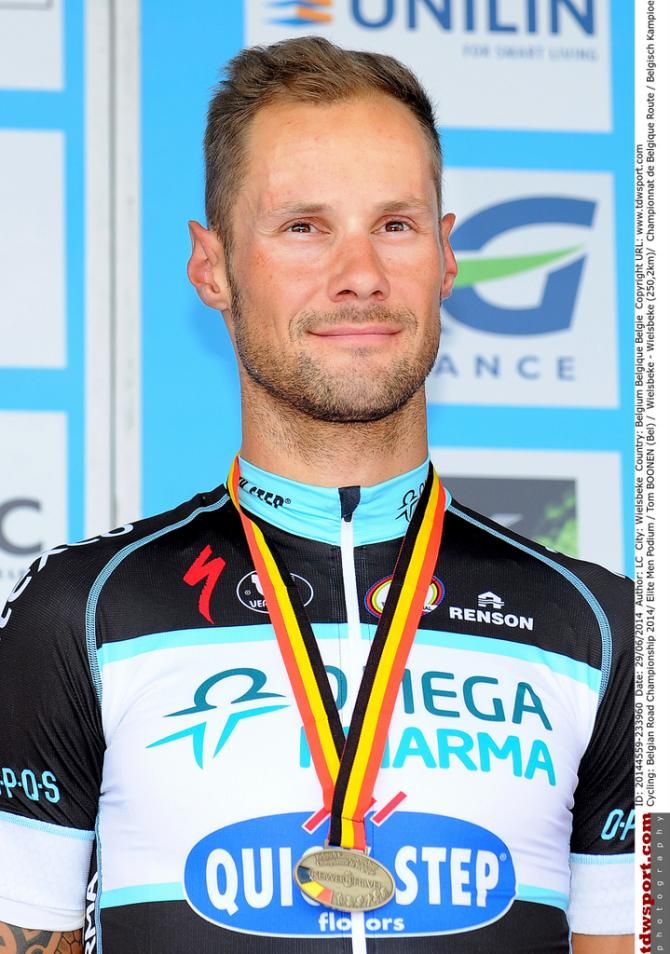 Tom Boonen (Omega Pharma-Quick Step) reflects on third place