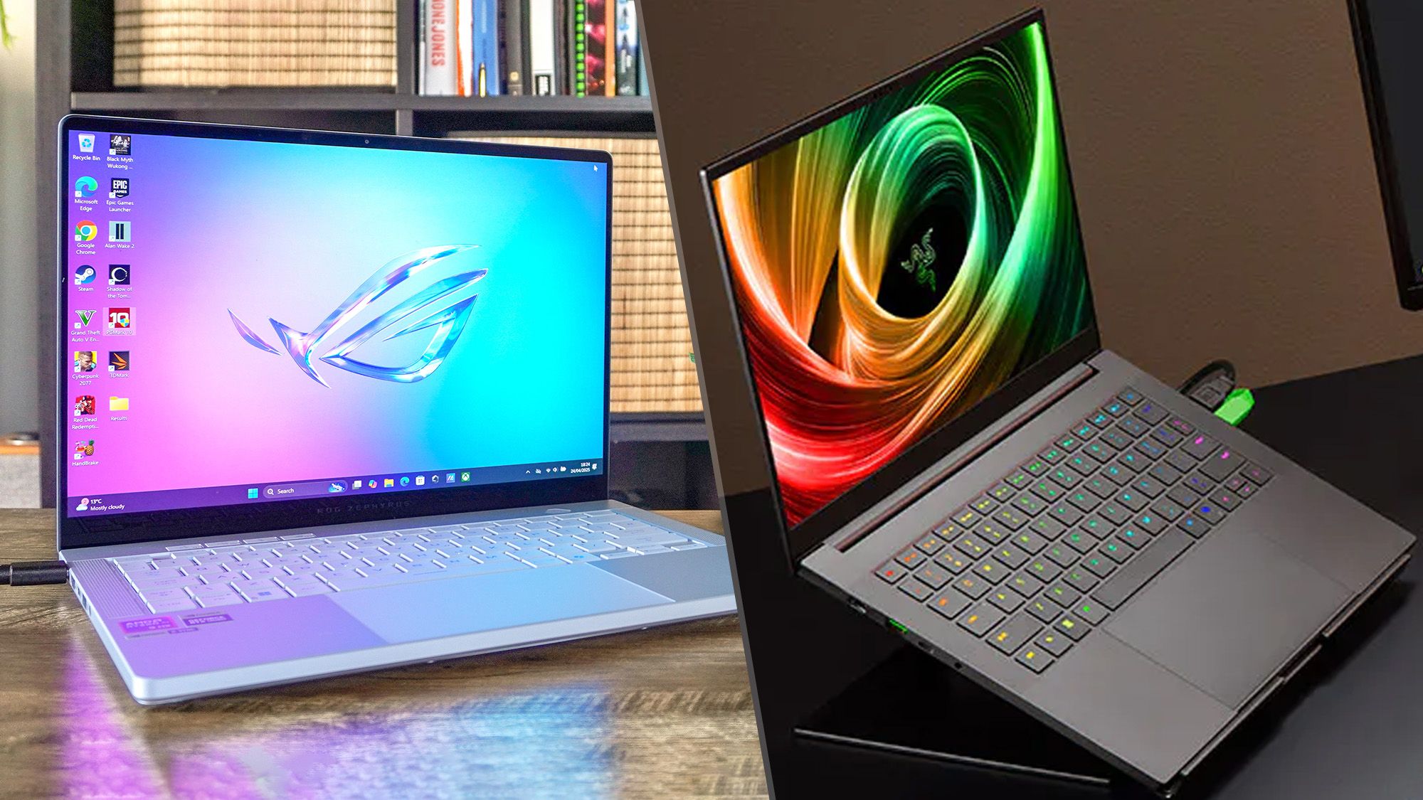 Asus ROG Zephyrus G14 vs Razer Blade 14: Which gaming laptop should you buy?