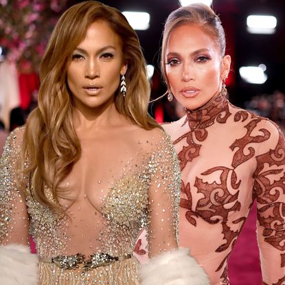 Jennifer Lopez's best naked dresses of all time
