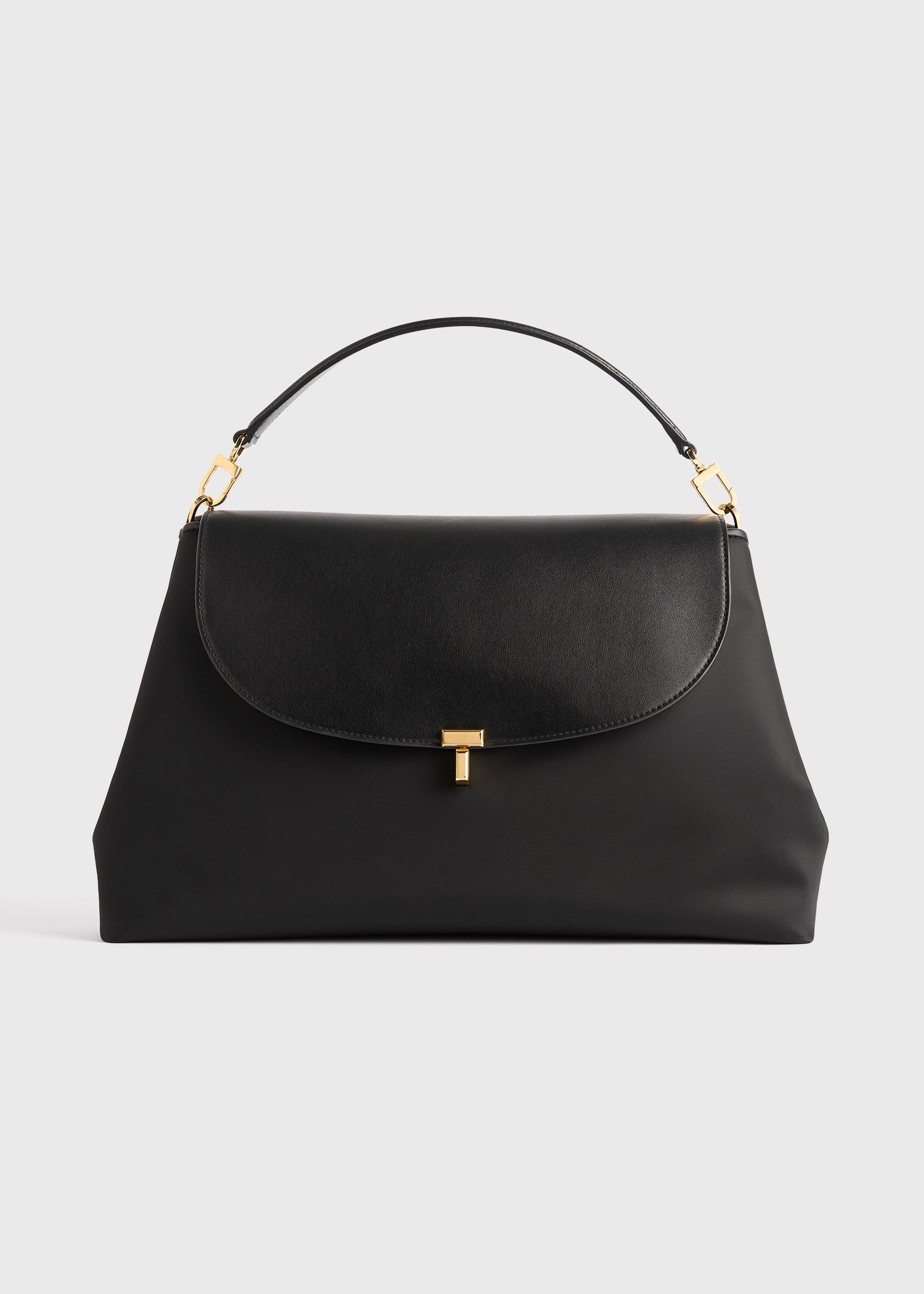 T-Lock Nylon Satchel Black