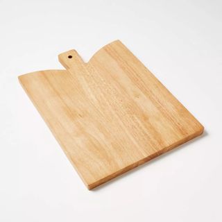 Angled Paddle Serving Board Brown