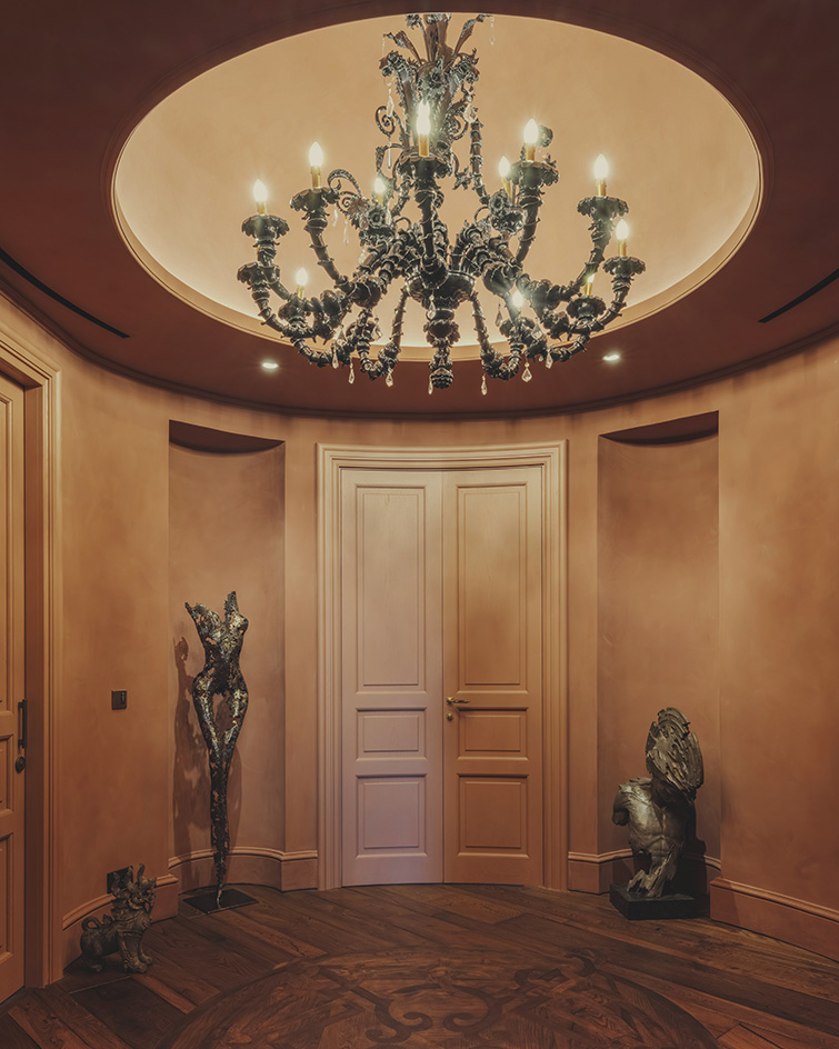 lush rome residence with rich decor mixing old and new luxury