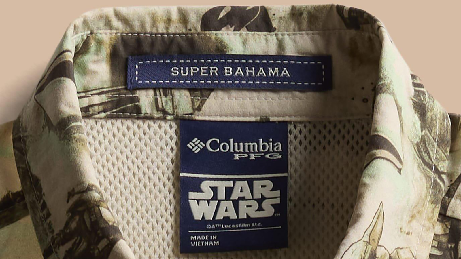 Columbia Mandalorian and Grogu Bahama Shirt