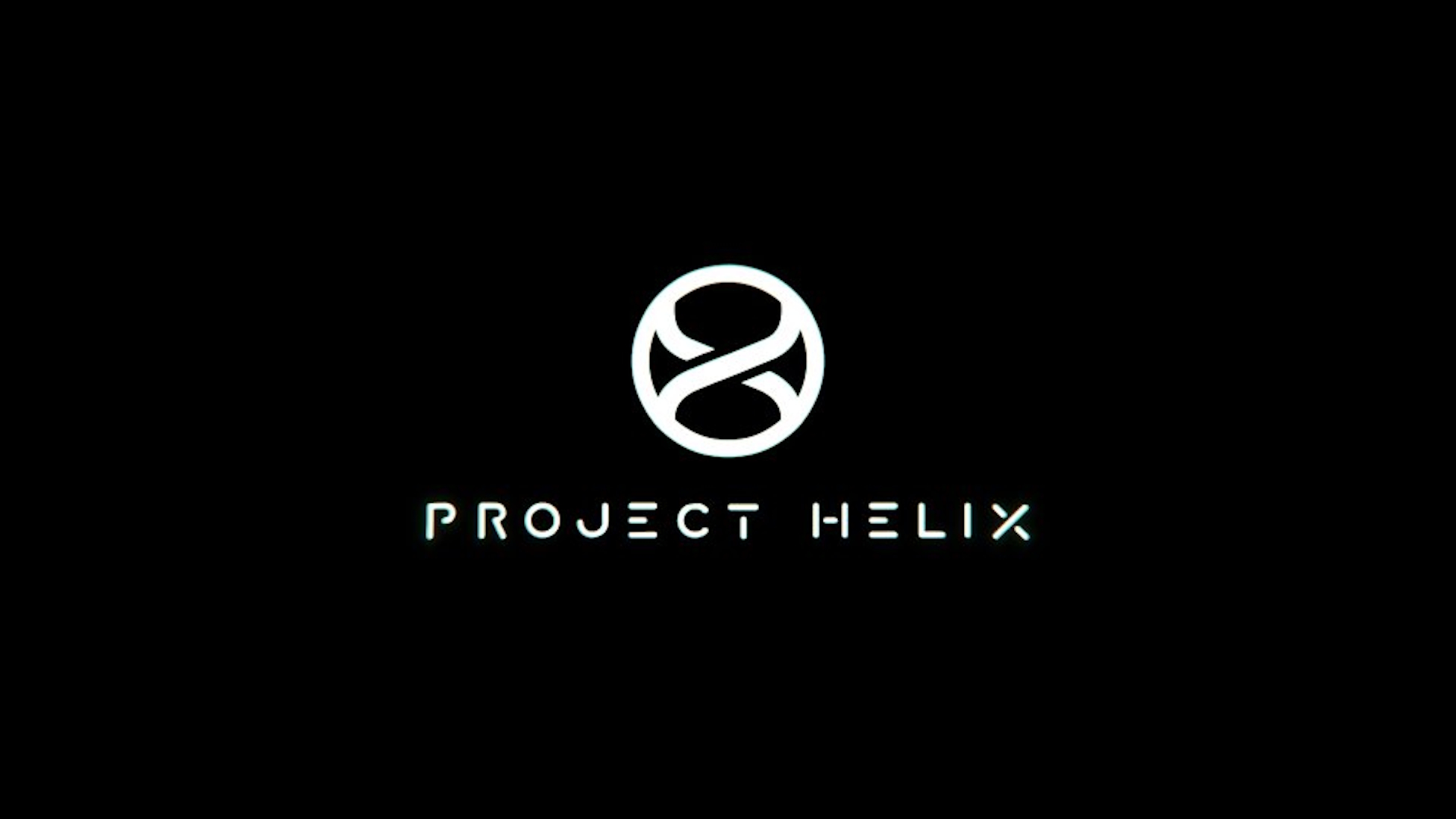Xbox Project Helix logo on black background