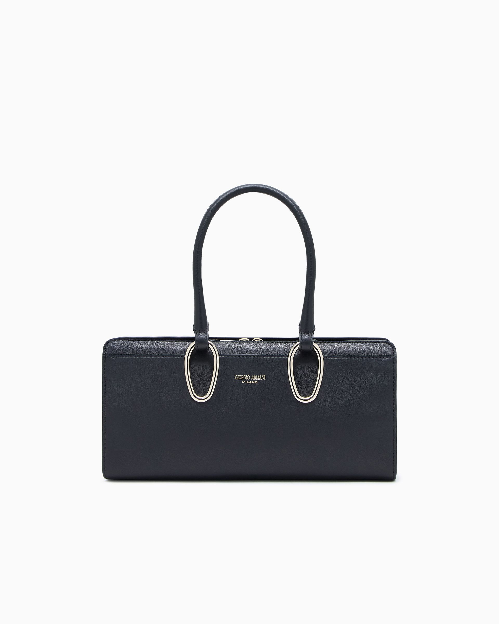 Leather Bauletto Bag