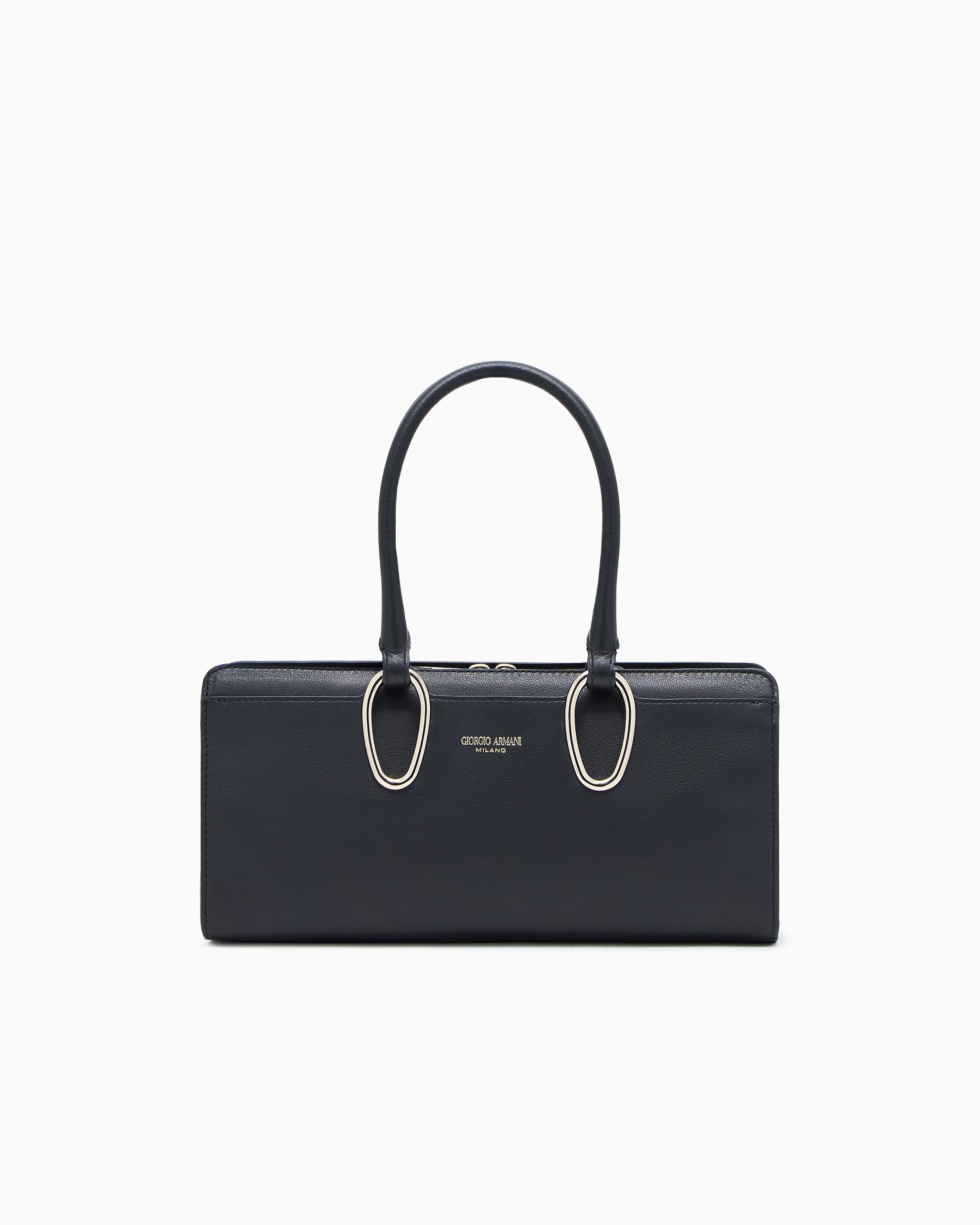 Leather Bauletto Bag