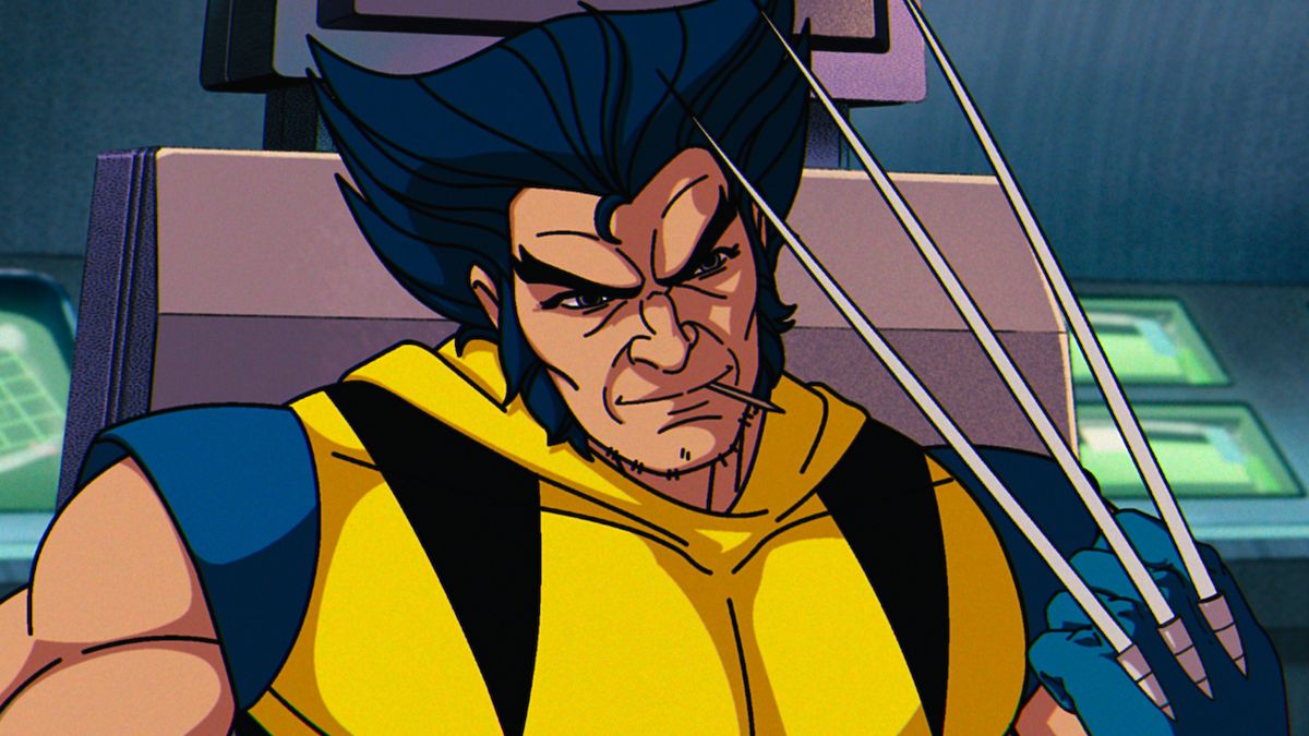 Wolverine with claws popped out in X-Men &#039;97