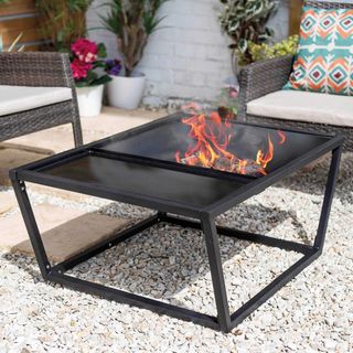 aldi plancha outdoor grill table