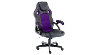 Play haha gaming chair in black and blue upholstery