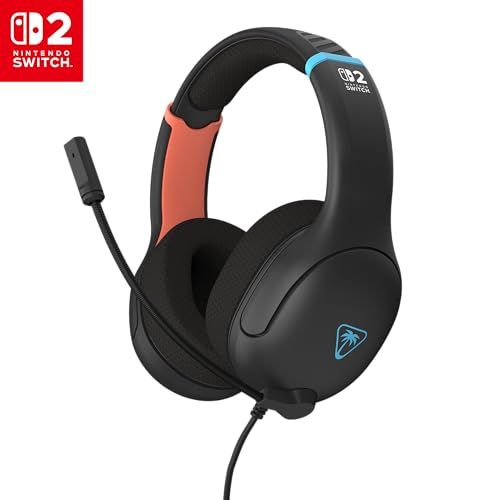 Turtle Beach Airlite Fit Wired Gaming Headset &ndash; Officially Licensed for Nintendo Switch 2