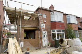 Planning rules for a two storey extension