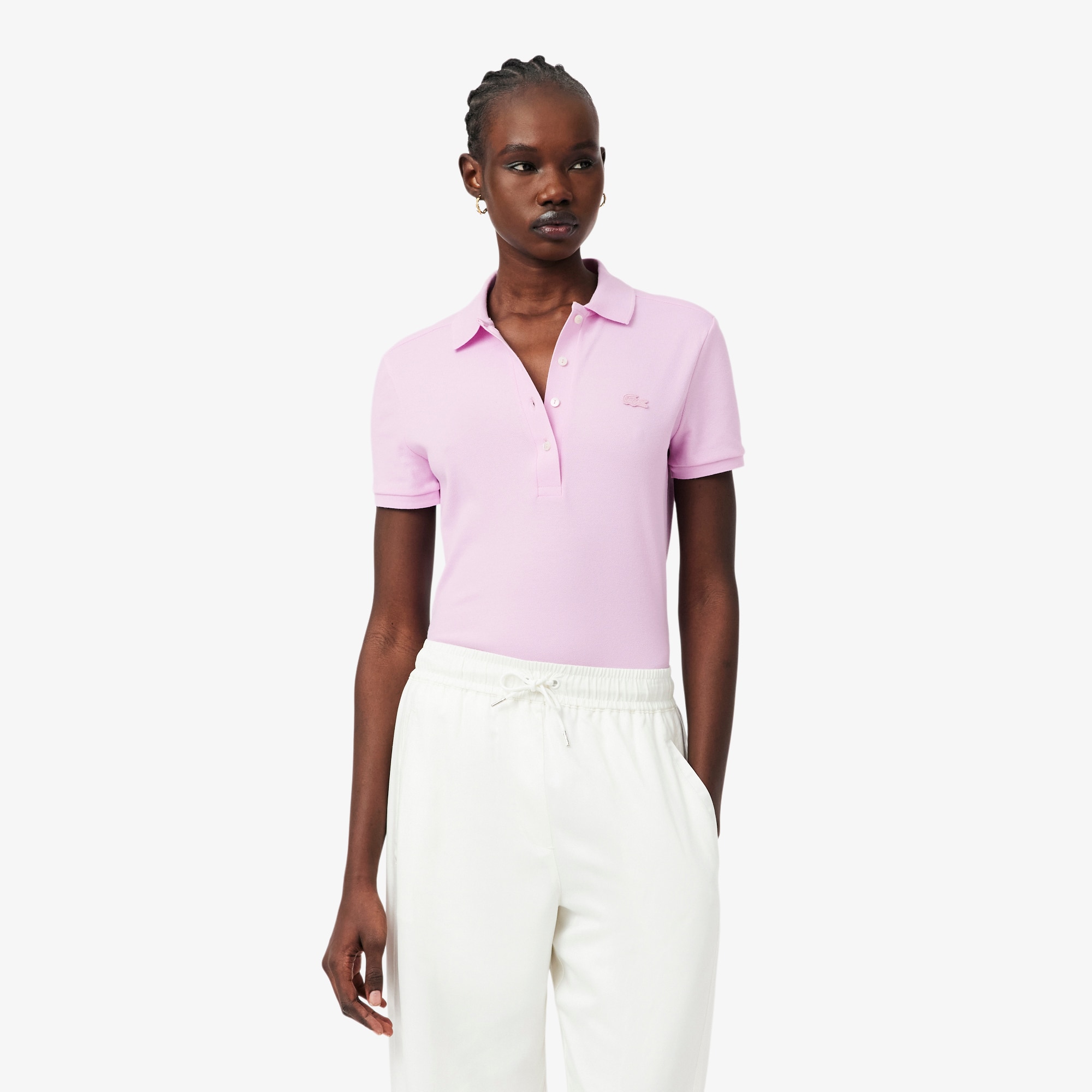 L.12.d Slim Fit Stretch Piqu&amp;eacute; Polo Shirt