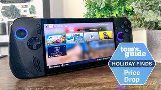 Asus ROG Ally X with Tom's Guide Holiday Finds badge