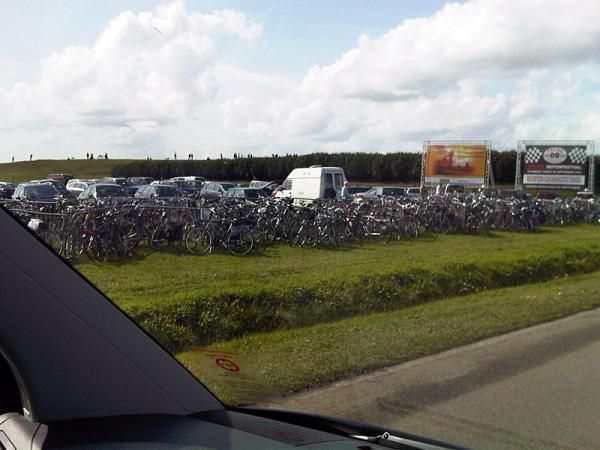 People rode in...