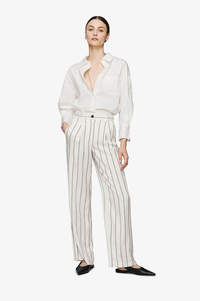 Shop the Annie Bing Ryan trousers Meghan Markle wears, was £222.00, now £133.00, (save 40%)Chic and understated, you could wear these with anything. We love.