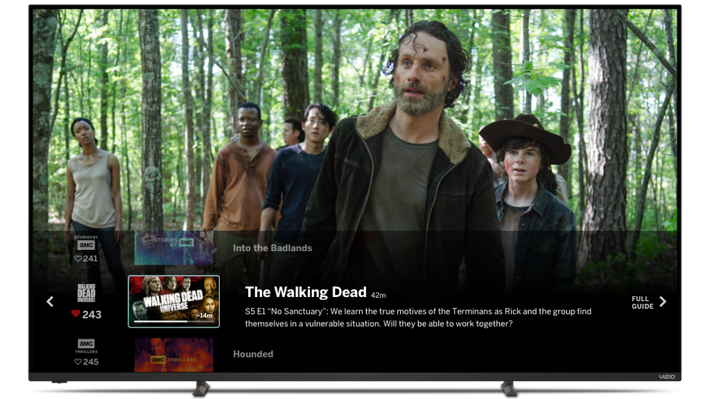 Vizio Updates Guide, Adds Channels to WatchFree Plus Next TV