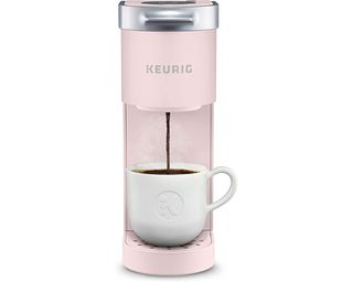 Keurig K-Mini pod coffee maker in pink