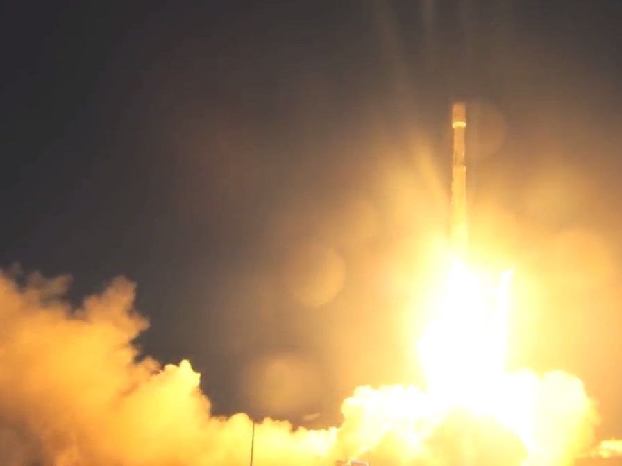 Used SpaceX Rocket Launches 10 Communications Satellites Once Again | Space