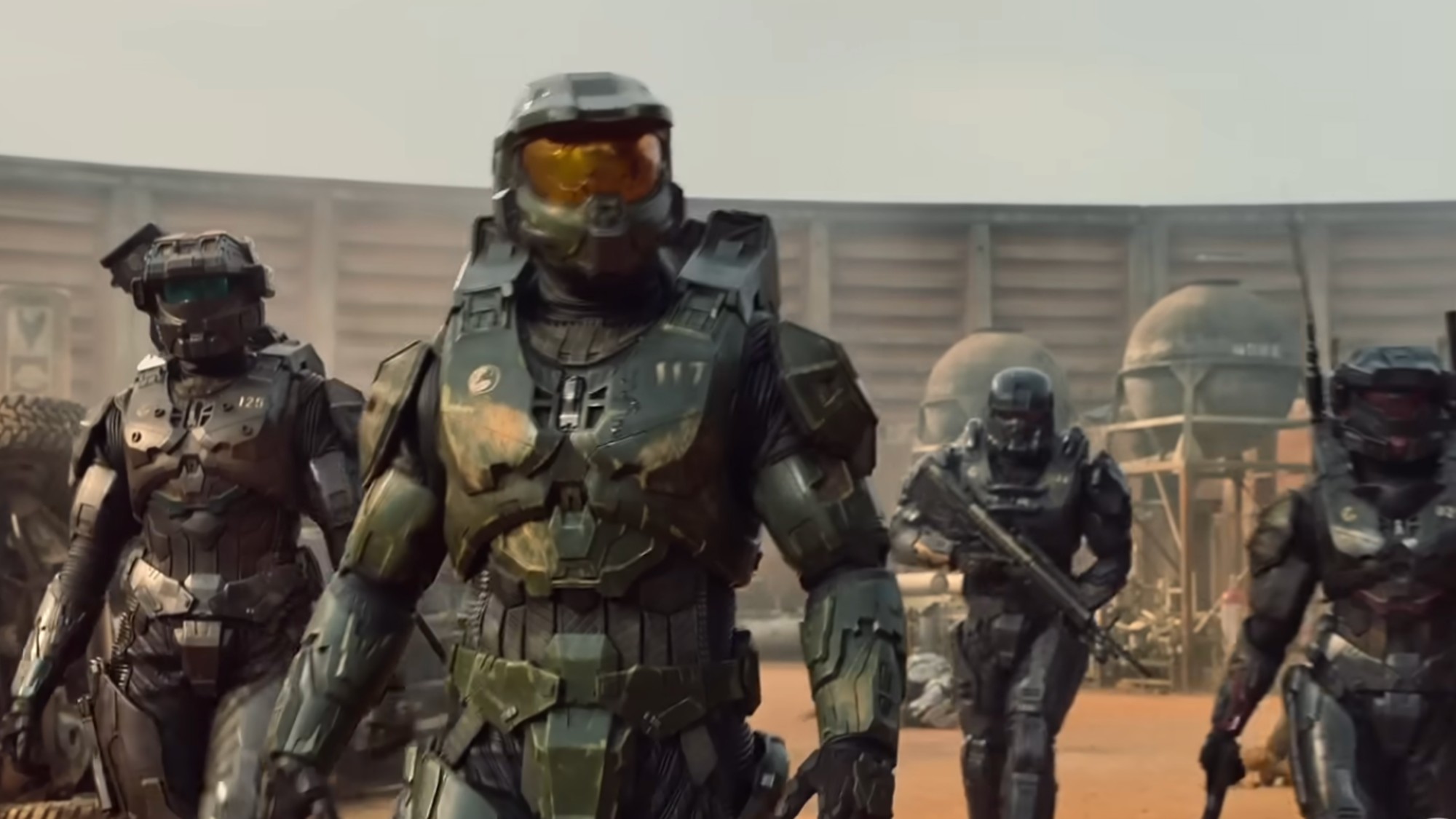 Master Chief and the Spartans
