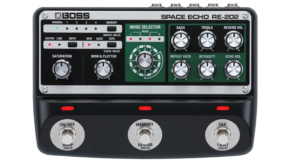 Boss RE-202 and RE-2 Space Echo