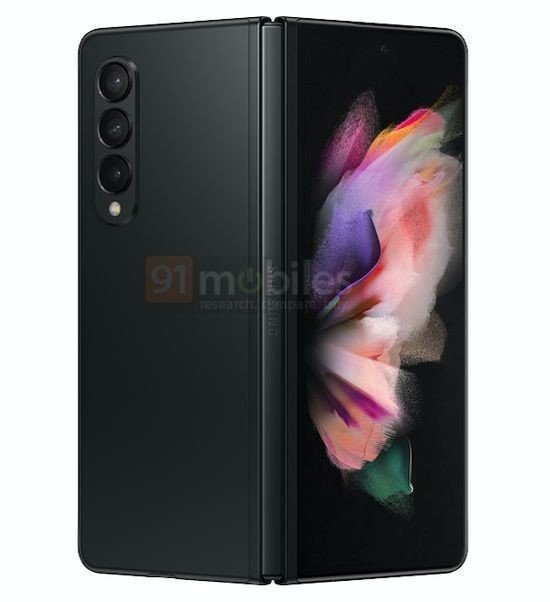 Samsung Galaxy Z Fold 3 Leak Render