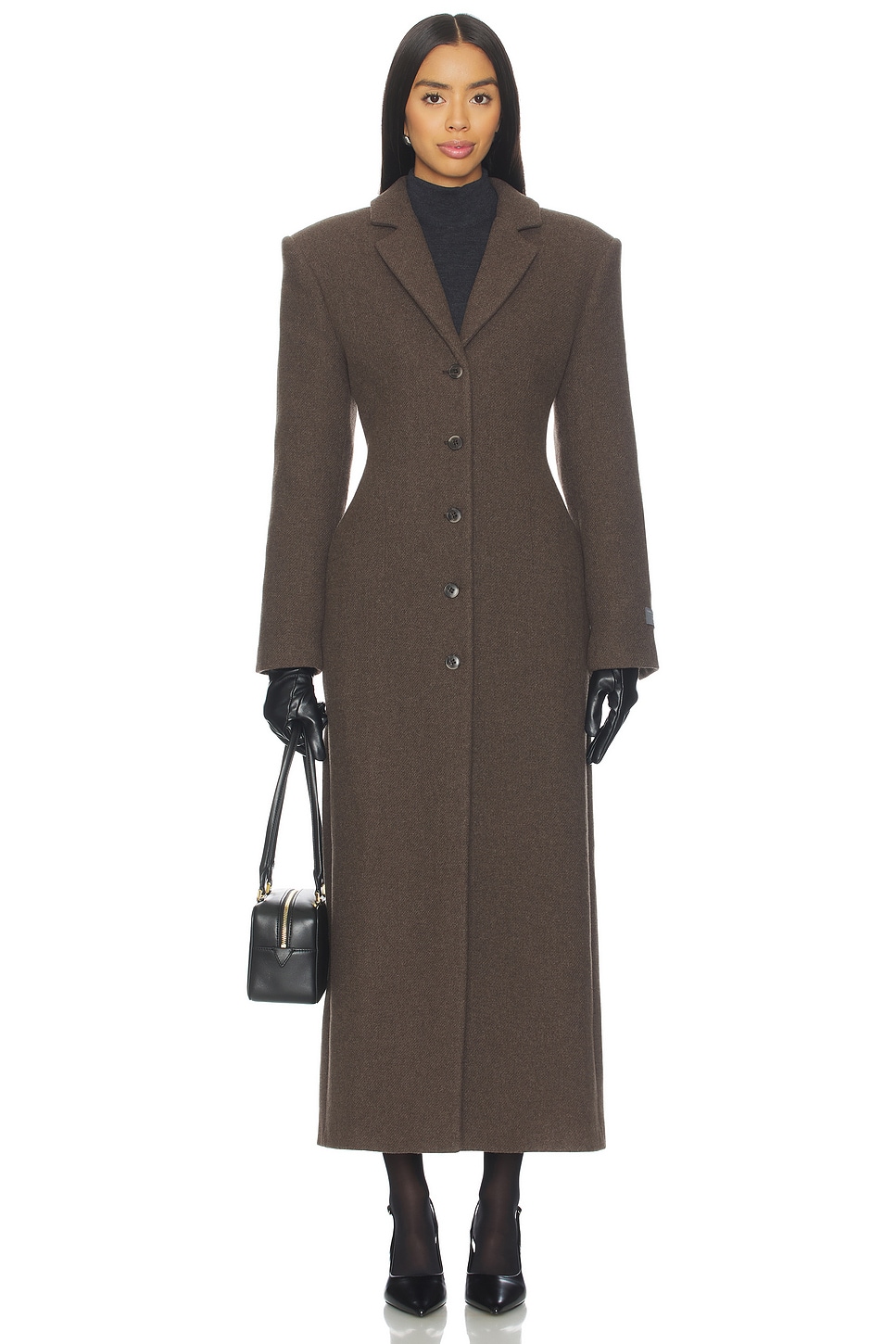 X Coco Yaron Manteco Wool Coat
