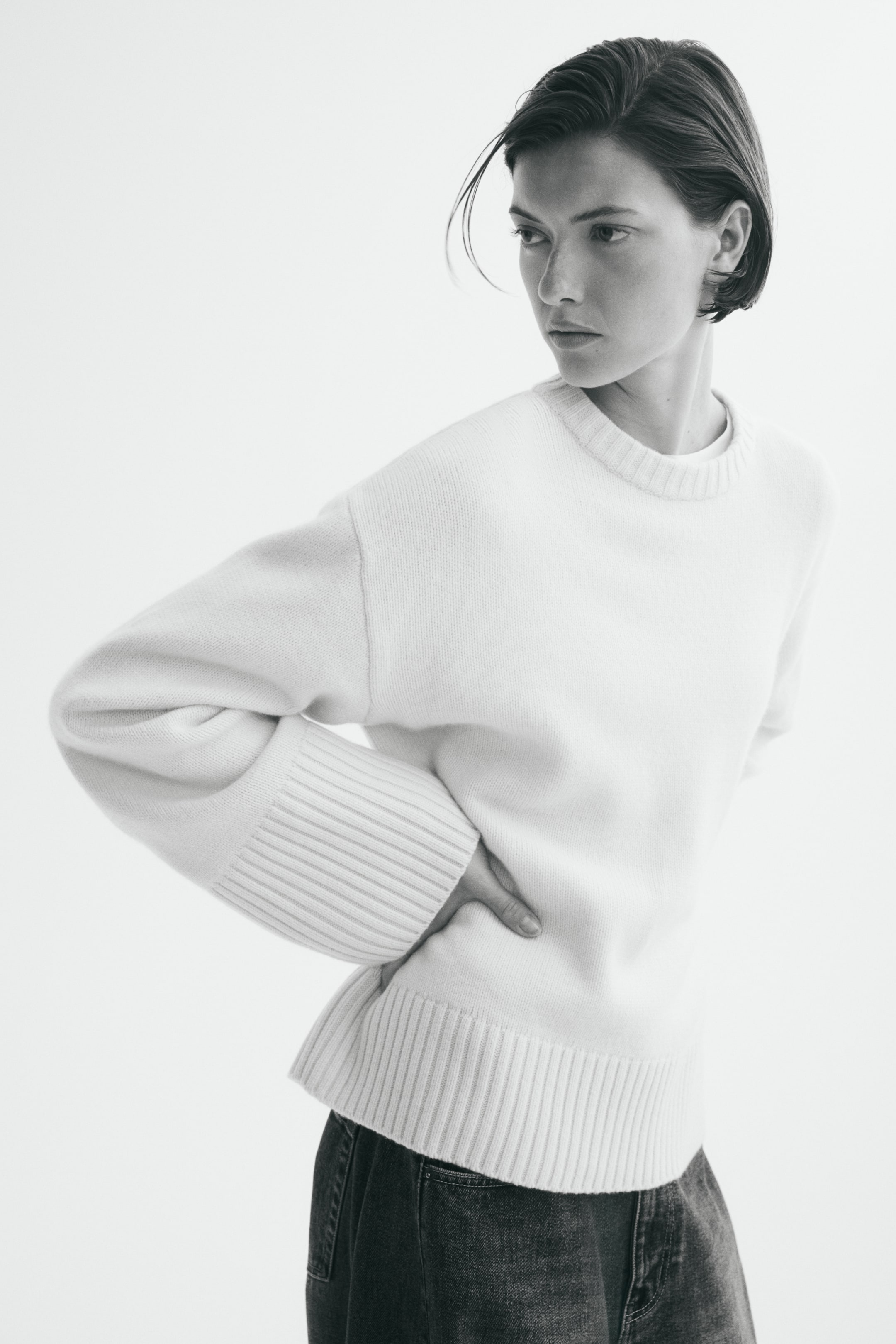 Cashmere-Blend Jumper