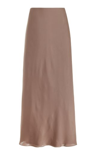 The Favorite Satin Maxi Skirt