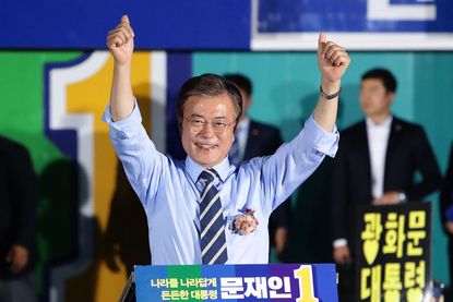 Moon Jae-in, frontrunner for South Korean president