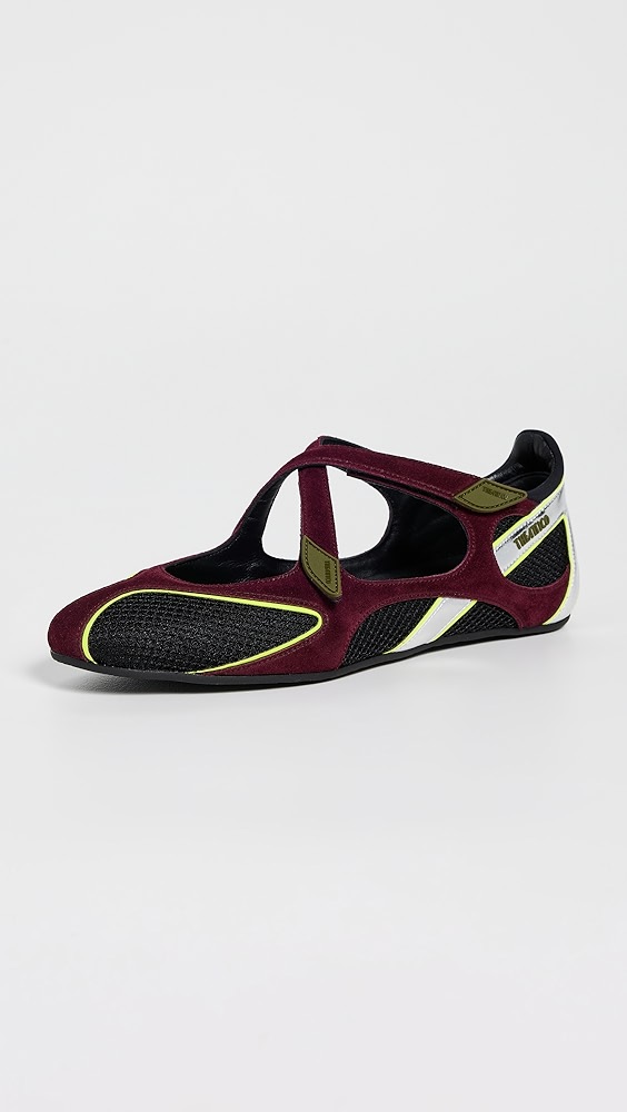 The Attico Nomad Ballerina Flats
