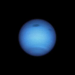 Astronomers were surprised to see two storms on Neptune. It’s possible the planet’s giant storm spawned another when it abruptly changed directions.
