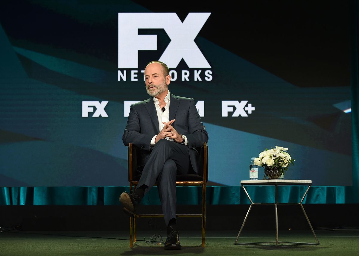 John Landgraf at the 2019 TCA winter press tour