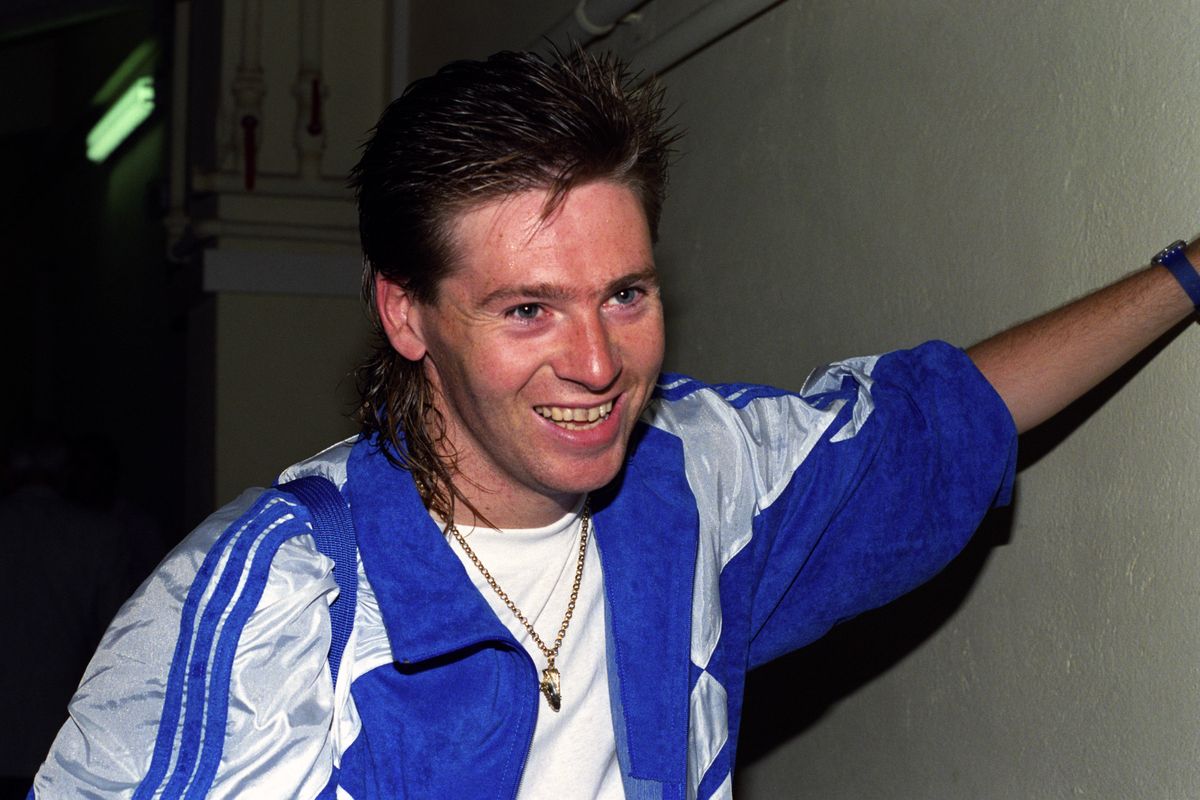 Chris Waddle at Marseille, 1989