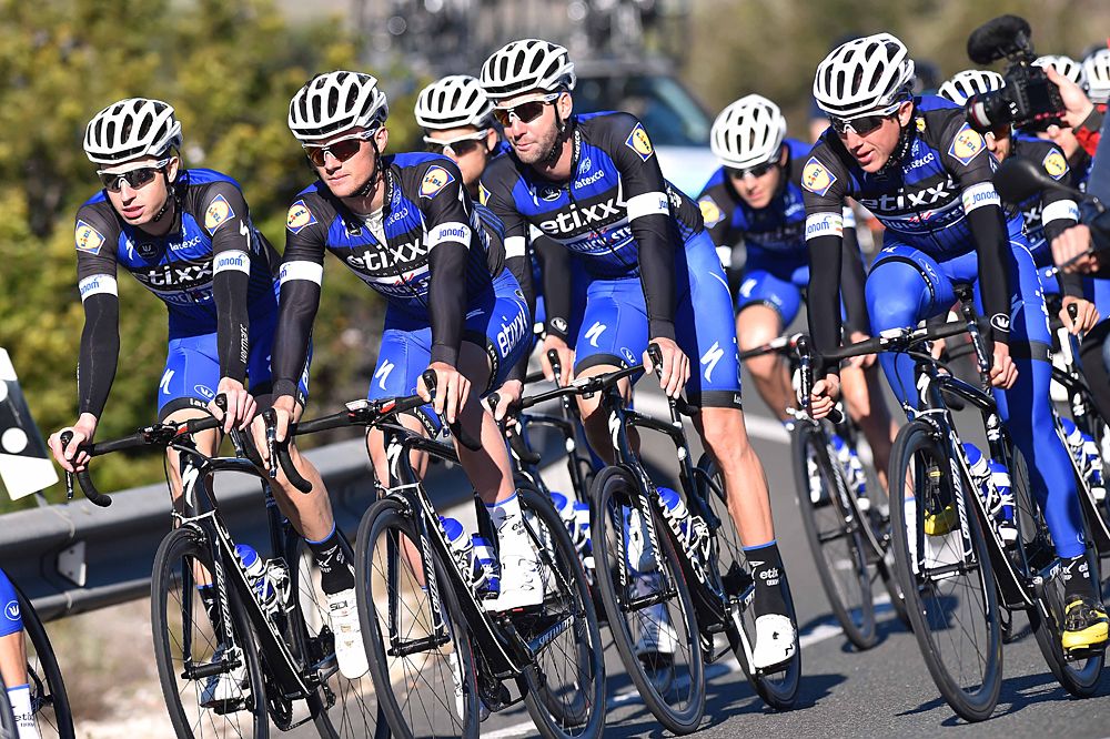Etixx-QuickStep out for a spin in Calpe, Spain