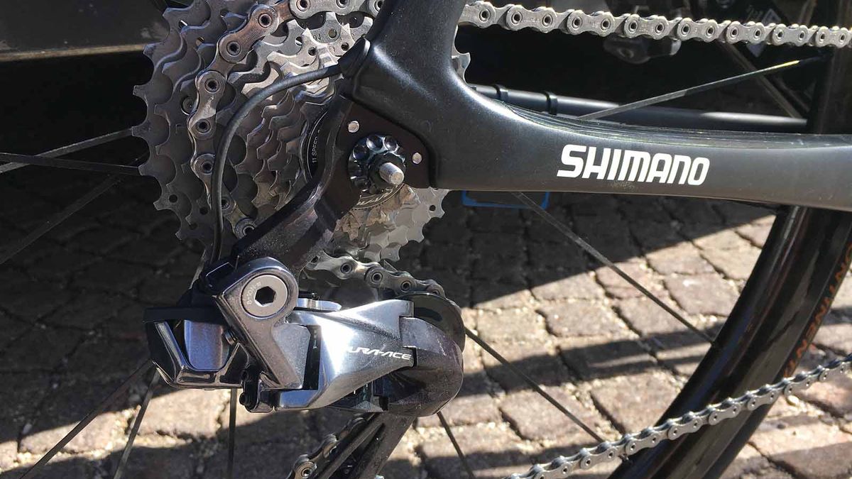 Pinarello have produced a prototype direct-mount rear derailleur hanger for the Dogma F10
