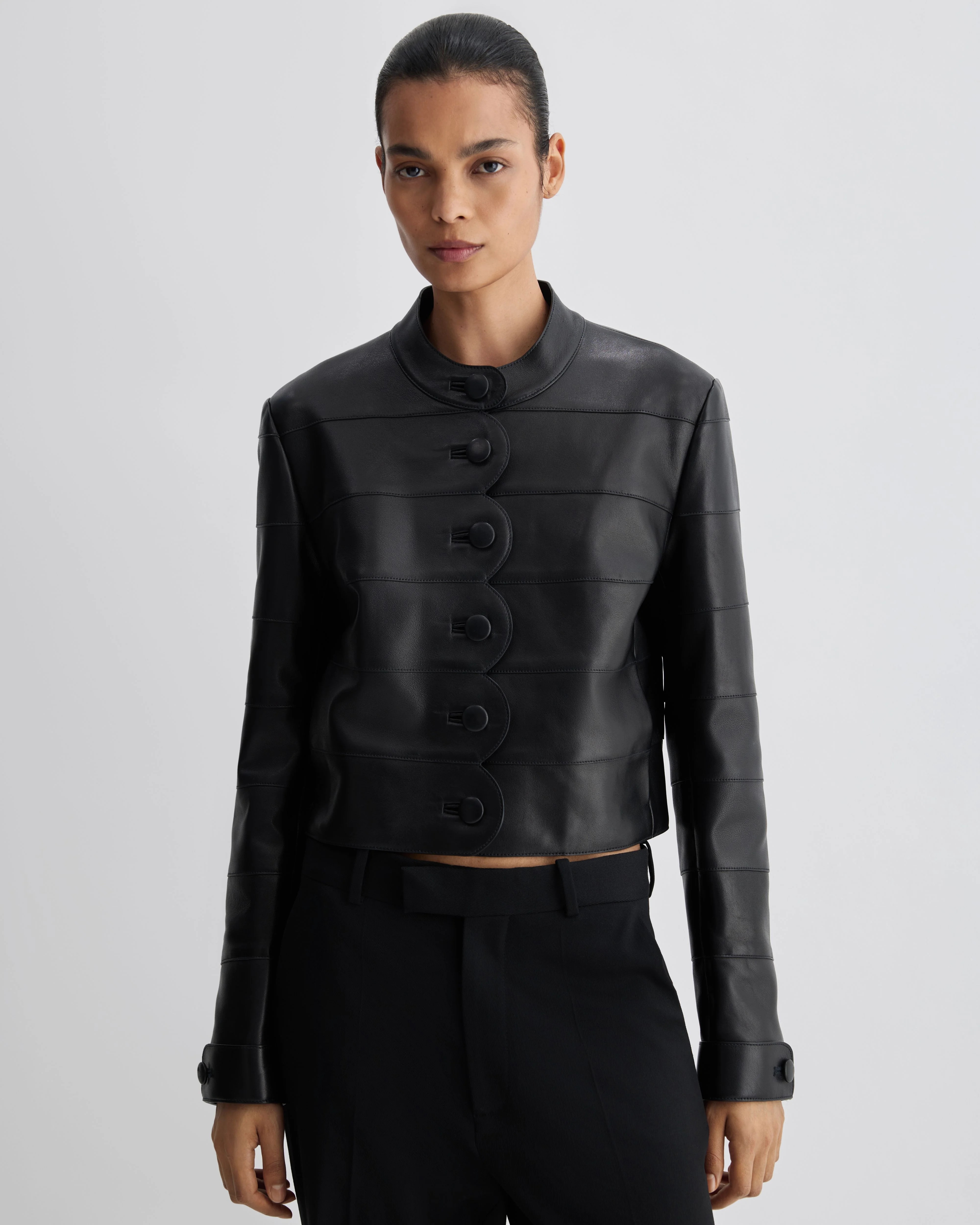 Veronica de Piante, Rory Jacket in Nappa Leather