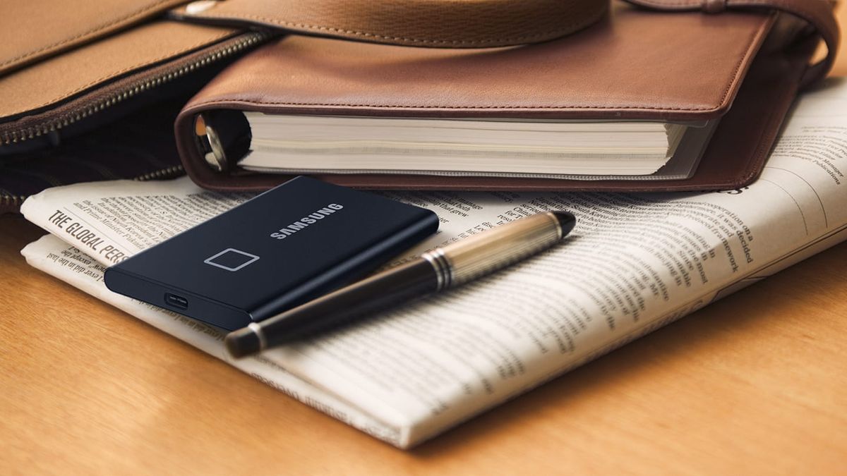 Samsung T7 Touch during our review