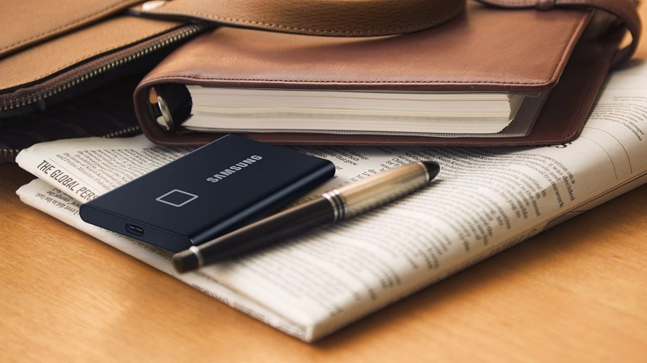 Samsung T7 Touch during our review