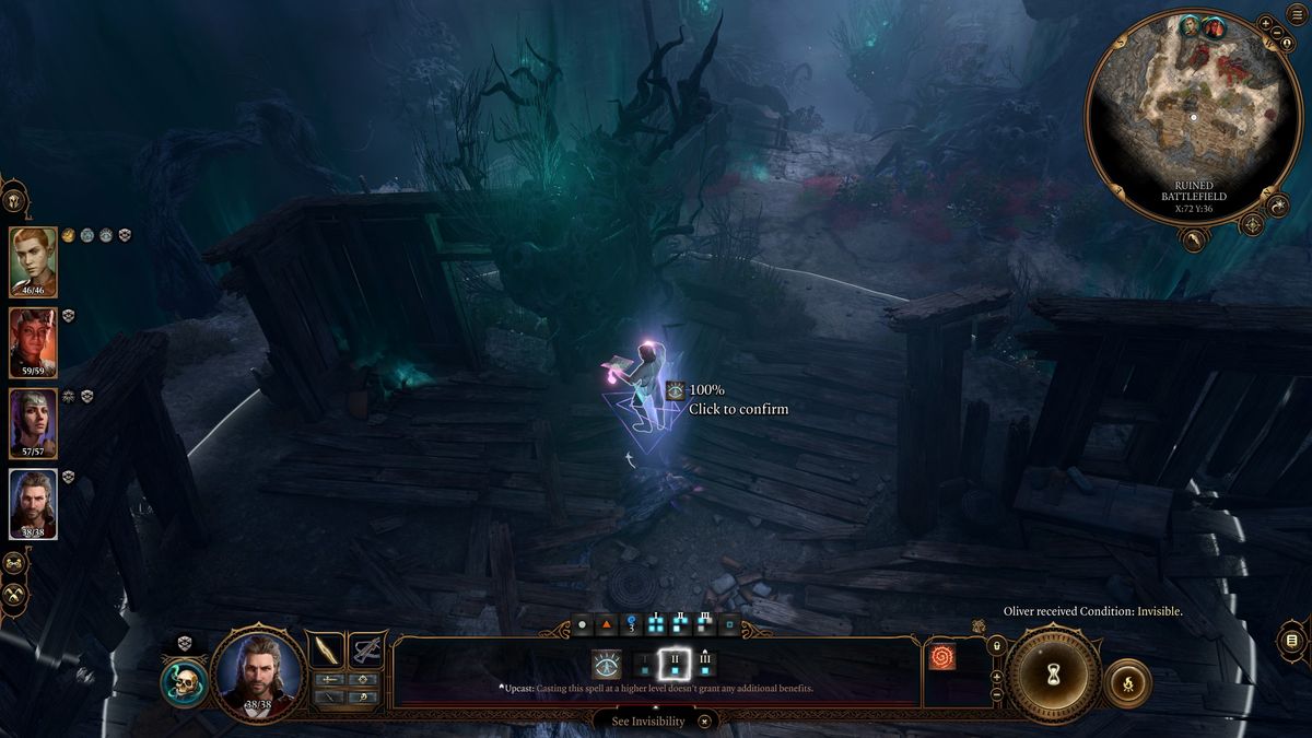Baldur's Gate 3 Oliver - See Invisibility