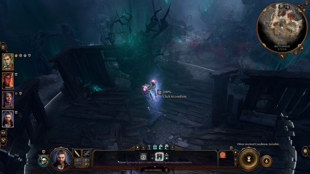 Baldur's Gate 3 Oliver - See Invisibility