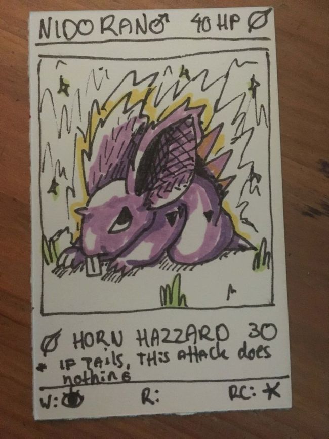 These hand-drawn Pokemon card recreations are so weird, yet so right